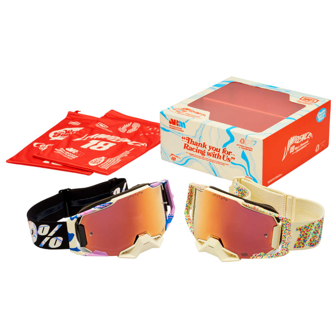 Race Flavored Assorted 2 Pack 100% ARMEGA Goggles